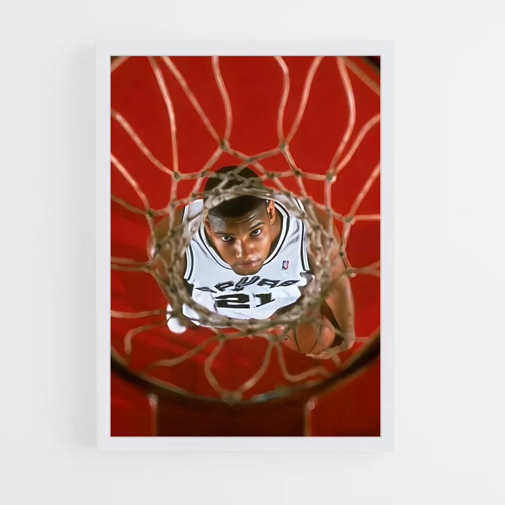 Poster Au Cœur du Panier – affiche Basketball (vue 3)